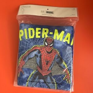 NWT boy size 12 pajama set Spider-Man logo
